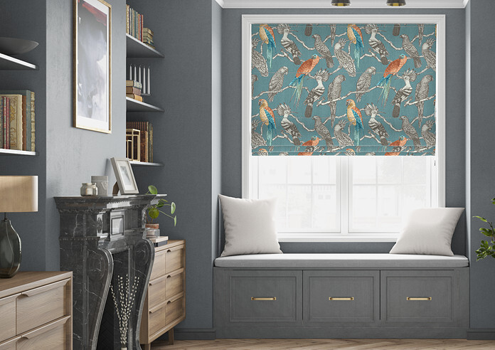 Aviary, Lagoon - Roman Blind - Image 3
